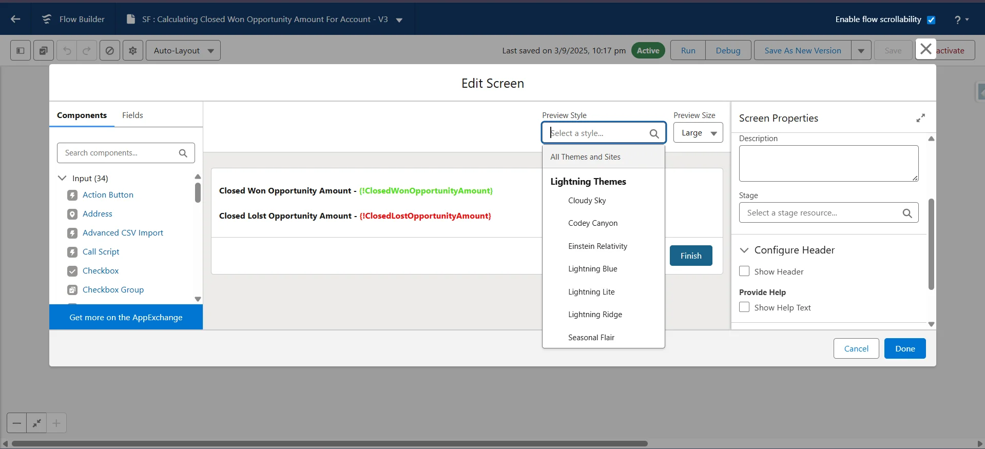 Salesforce flow Winter update 3