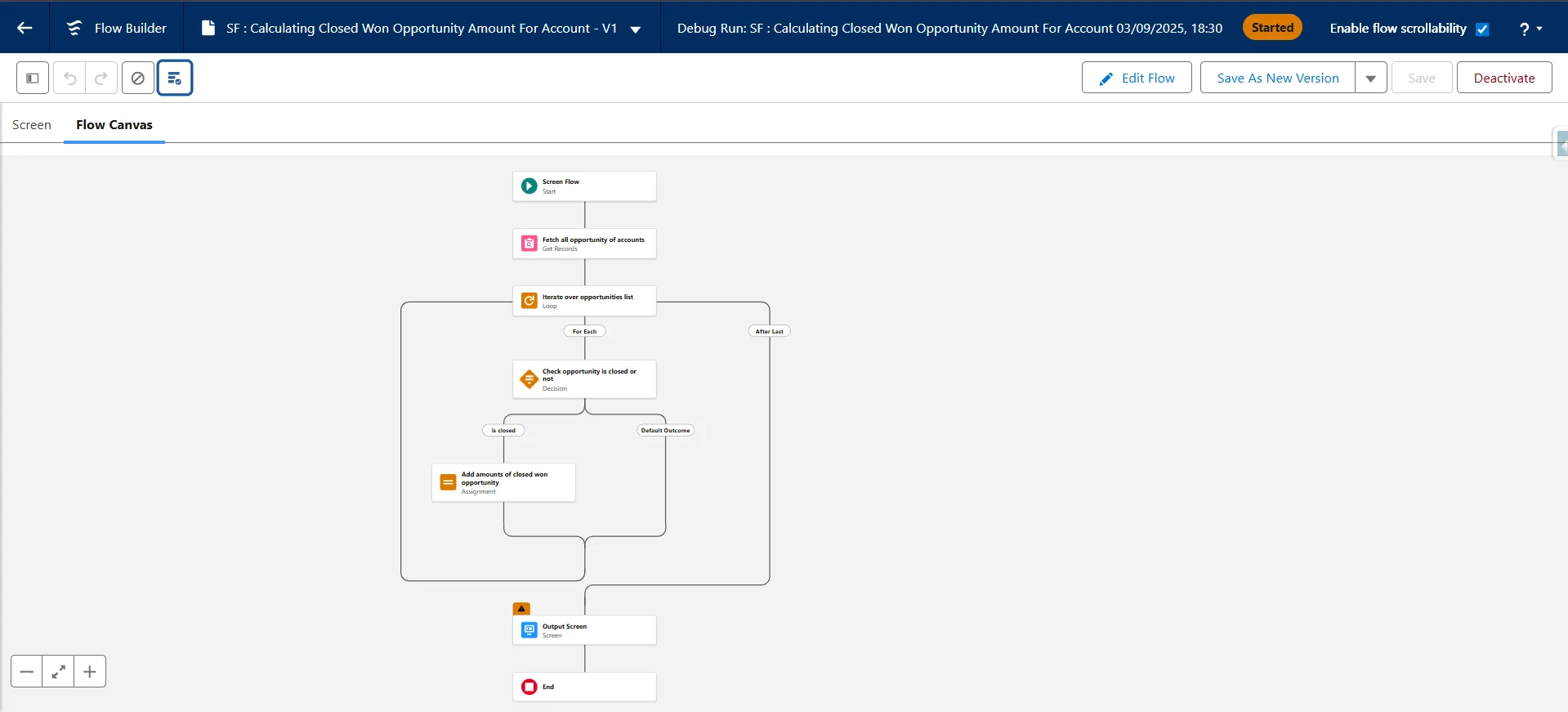 Salesforce flow Winter update 17