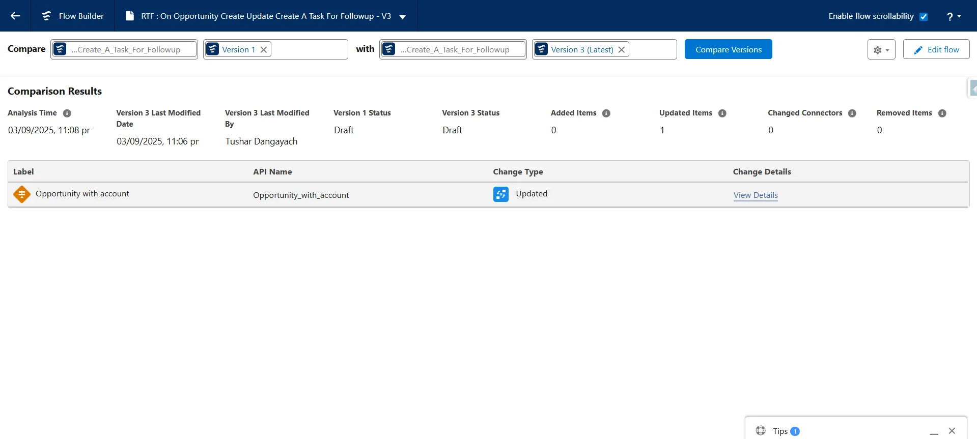 Salesforce flow Winter update 5